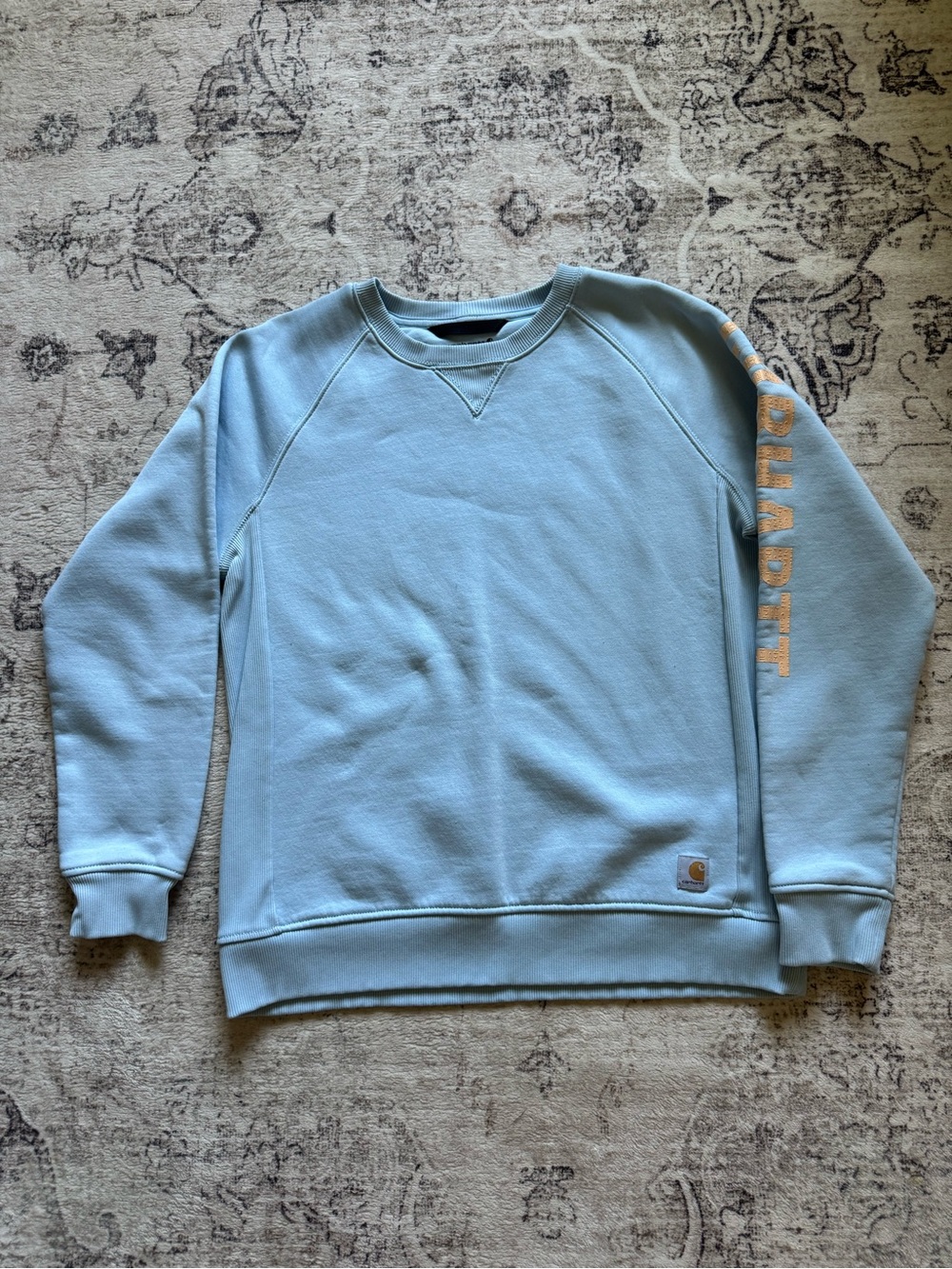 Carhartt Women’s Light Blue Crewneck Sweatshirt